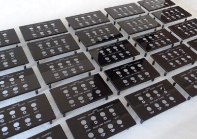 zdjęcie z produkcji paneli firmy Damzo