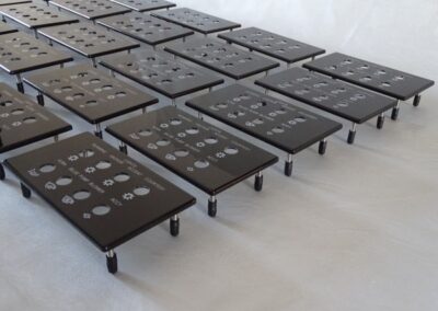 zdjęcie z produkcji paneli firmy Damzo