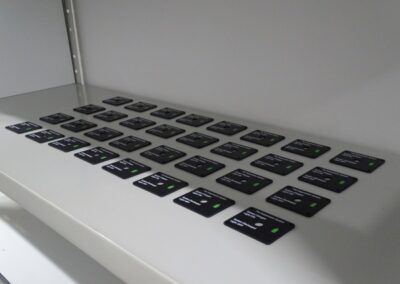 zdjęcie z produkcji paneli firmy Damzo