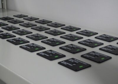 zdjęcie z produkcji paneli firmy Damzo