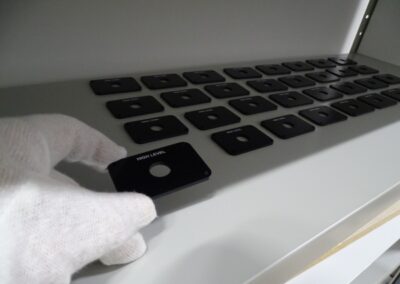 zdjęcie z produkcji paneli firmy Damzo